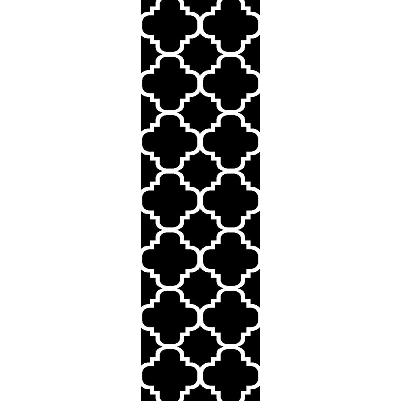 Mccampbell Geometric Indoor Rug, Runner 2'2" x 7'4"