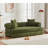 78.5" Folding Convertible Out Sleeper Sofa-1945593473