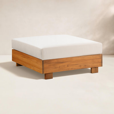 Witt Acacia Patio Ottoman