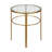 Gaia Glass Top End Table-830745168