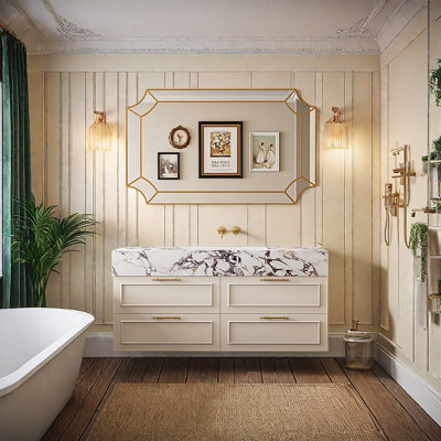 French style bathroom cabinet
