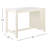 Modern Fiennes Dining Table –Contemporary Dining Table with Clean Lines & Birch Veneer for Any Décor