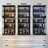 5 Tier Glass Display Cabinet, Curio Cabinet, Dining Cabinet, Bookcase With Adjustable LED Lights, Human Sensor-716561638