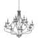 12 - Light Dimmable Empire Chandelier