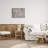 " Hello Fall Phrase Rustic Grain Pattern Minimal Typography " by Daphne Polselli-65640471-65640472