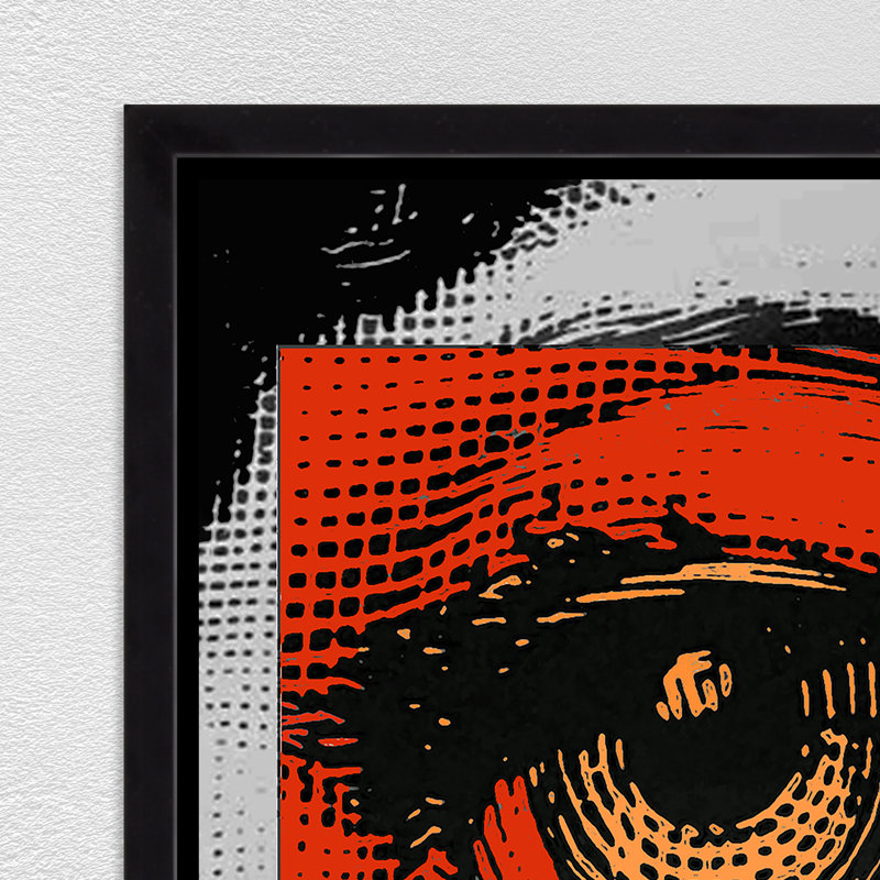 Botched 16 Print by Jeffrey Goodman, 39.75" H x 31.75" W, Glass Coat