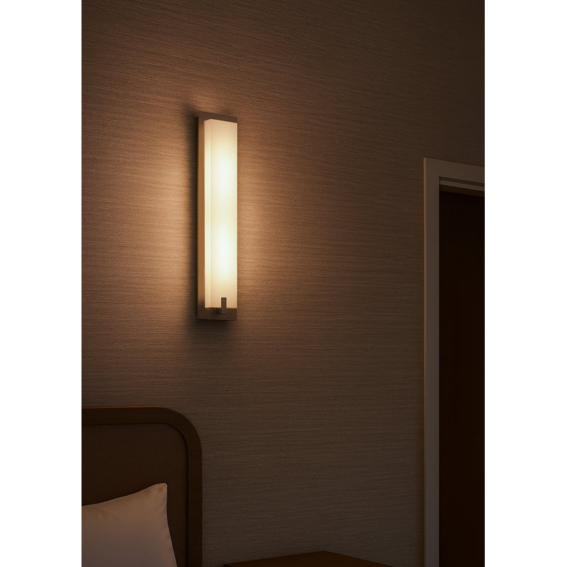 Sinclair - 18'' LED  Wall Sconce - Satin Nickel, 26 W, Satin Nickel