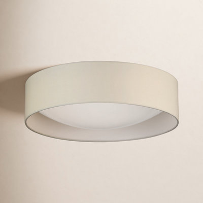 Murphie Single Light Polyester LED Flush Mount