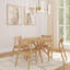 Muhsina Cross Leg Round Dining Table (47in x 47in / 1194mm x 1194mm)-987050517