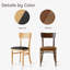Ensemble de 2 chaises d'appoint Parsons-772058472