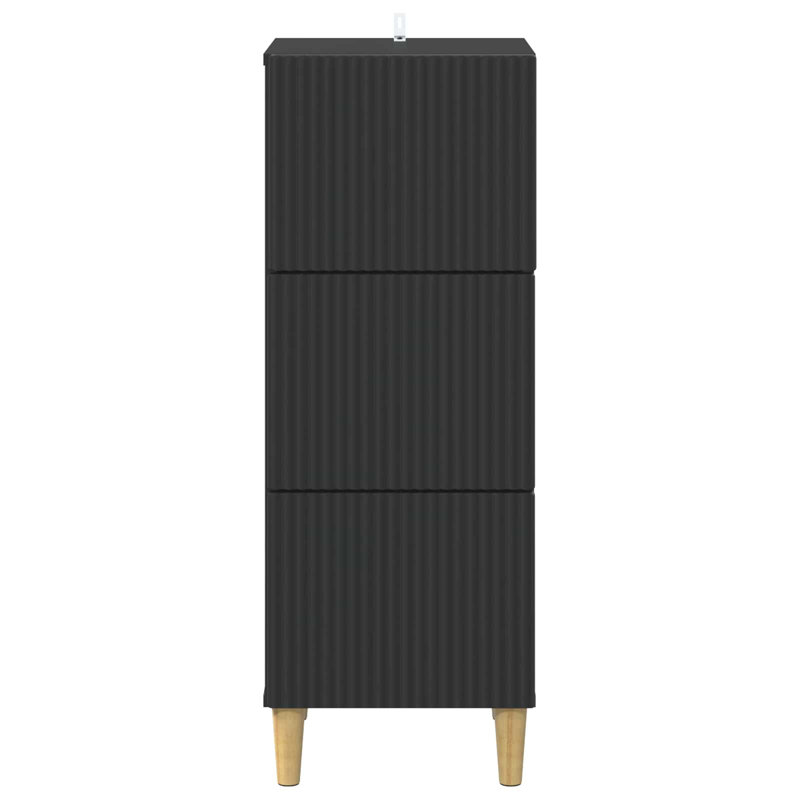 Standard Accent Chest, 90cm H x 33cm W x 34.5cm D, Black