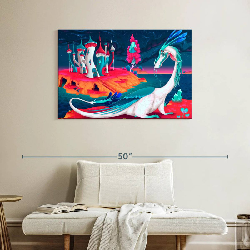 Dragon, 26" H x 39" W