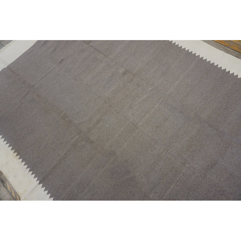 Minimalist Antique Native American Navajo Rio Grande Rug