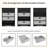 4-Drawer Dresser Modern Chest Storage Organizer with Open Shelves Anti-Tip Kits -684468195