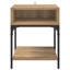 40cm W Manufactured Wood Bedside Table-1013070571