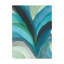 « big blue leaf i », reproduction de peinture à l’aquarelle sur toile tendue-89405151