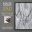 Marbré blanc I, reproduction encadrée - ensemble de 4-1115264623-1115264619