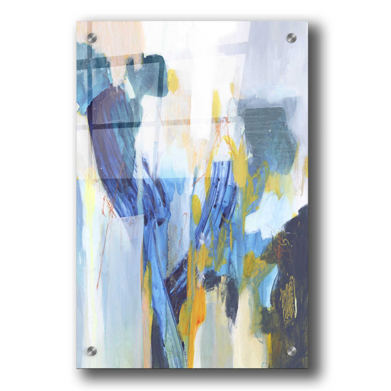 «Elsewhere I» par Victoria Borges, art mural acrylique, H 36 po x l 24 po x P 0,2 po
