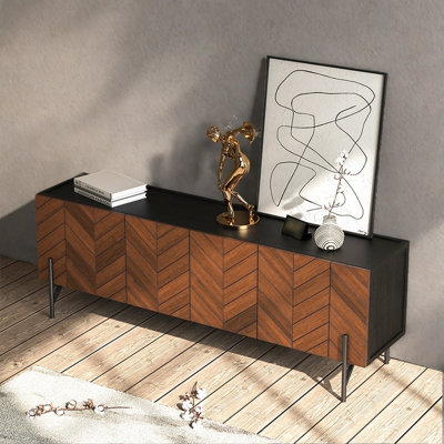 Modern minimalist home TV stand
