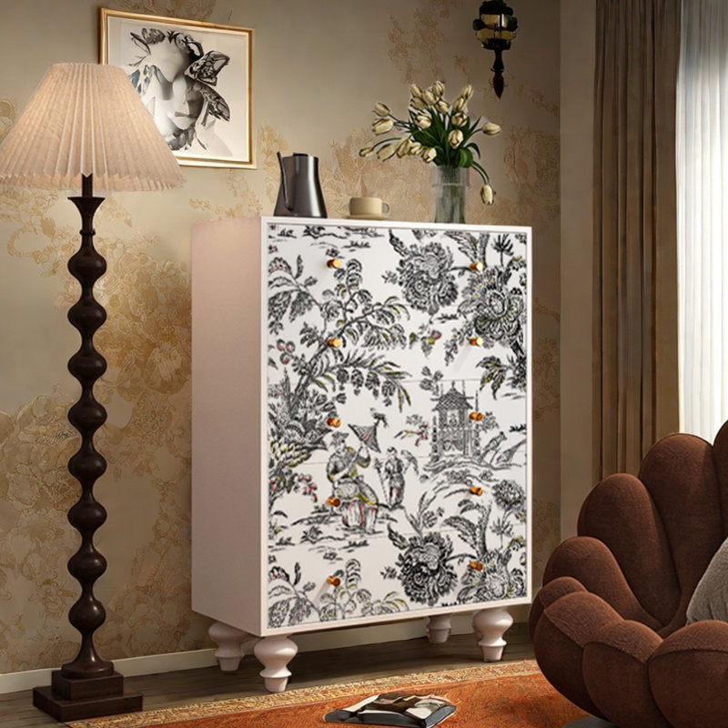 Modern 5-Drawer Entryway Accent Chest