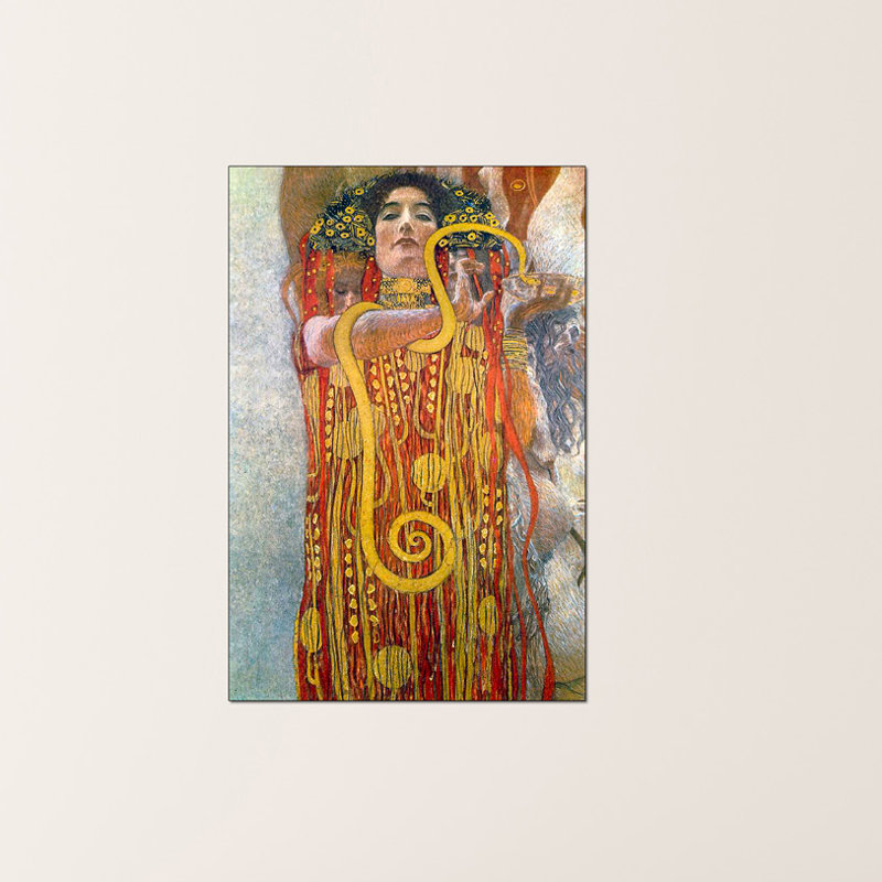 Gustav Klimt - Wrapped Canvas Painting, 90cm H x 60cm W x 1.8cm D
