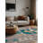 Machine Washable Gray Area Rug-1007090191