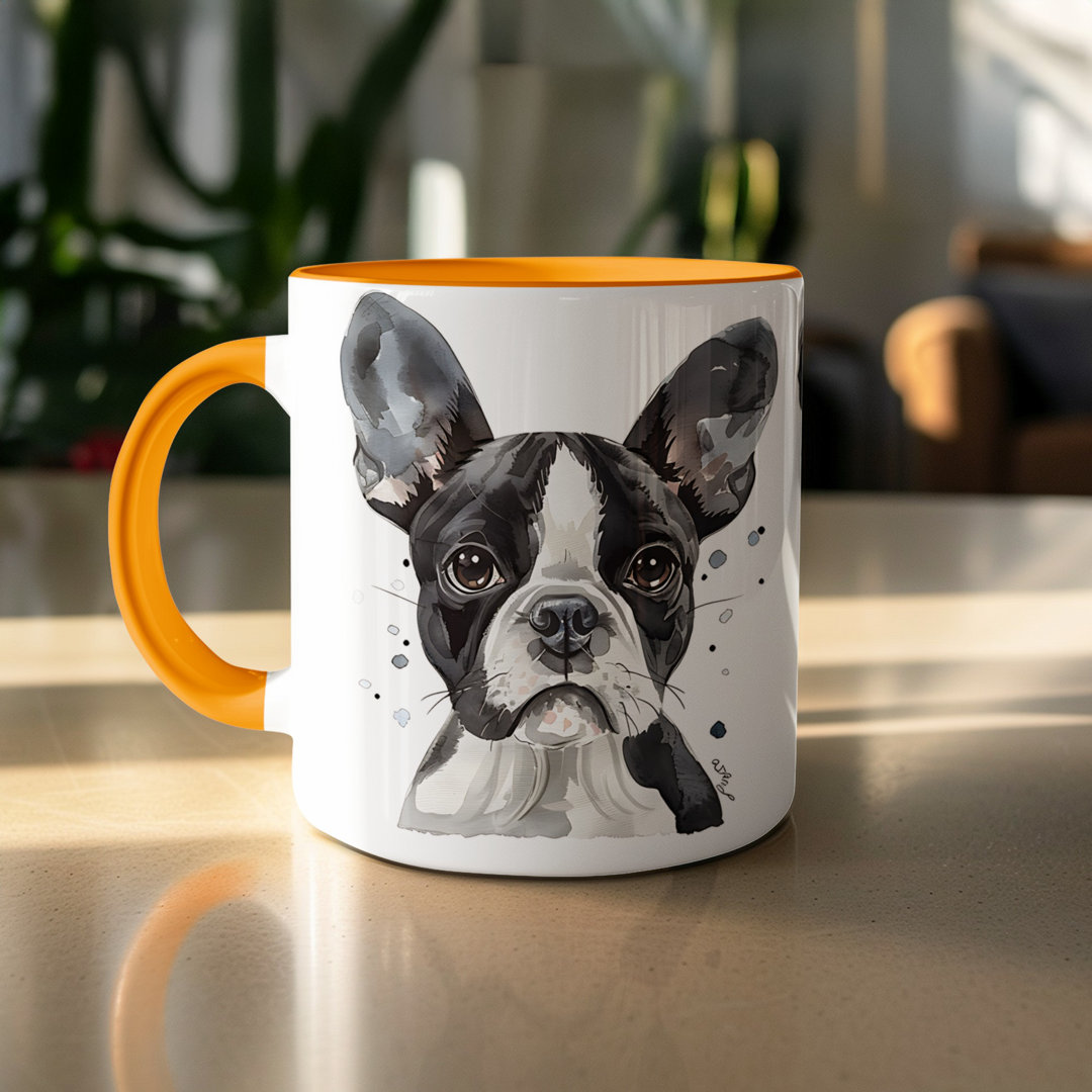 Adorable Shih Tzu Watercolor Design 11oz Coffee Mug