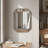 Elegant Diamond Shaped Large Wall Mirror with Beveled Edge