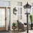 Guzzi 4-Light Londonderry Aluminum Outdoor Post Light with No Bulbs Included