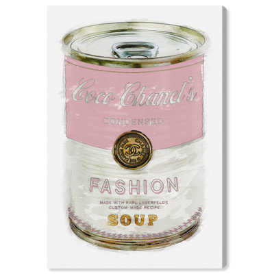 " Fashion And Glam Fashion Soup Pink Soup Can "