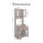 Farmhouse Kitchen Storage Cabinet,Freestanding Buffet Sideboard