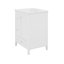 Meuble-lavabo de 24 po avec lavabo en céramique, tablette réglable et rangement-38994503