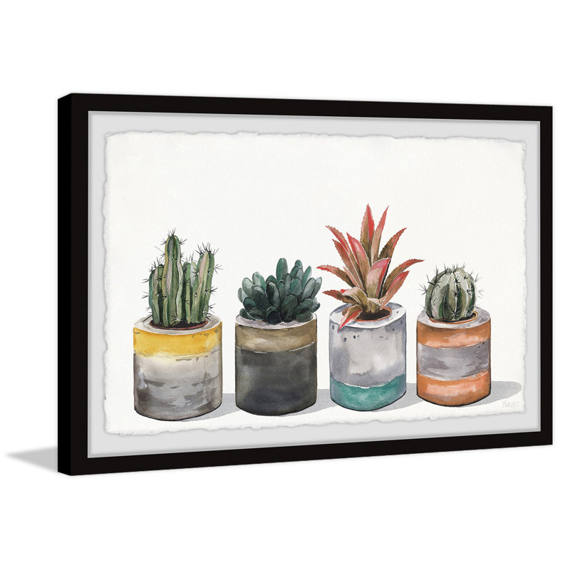 Looking Sharp by Parvez Taj - 1 Piece Single Picture Frame Painting, 38cm H x 45cm W