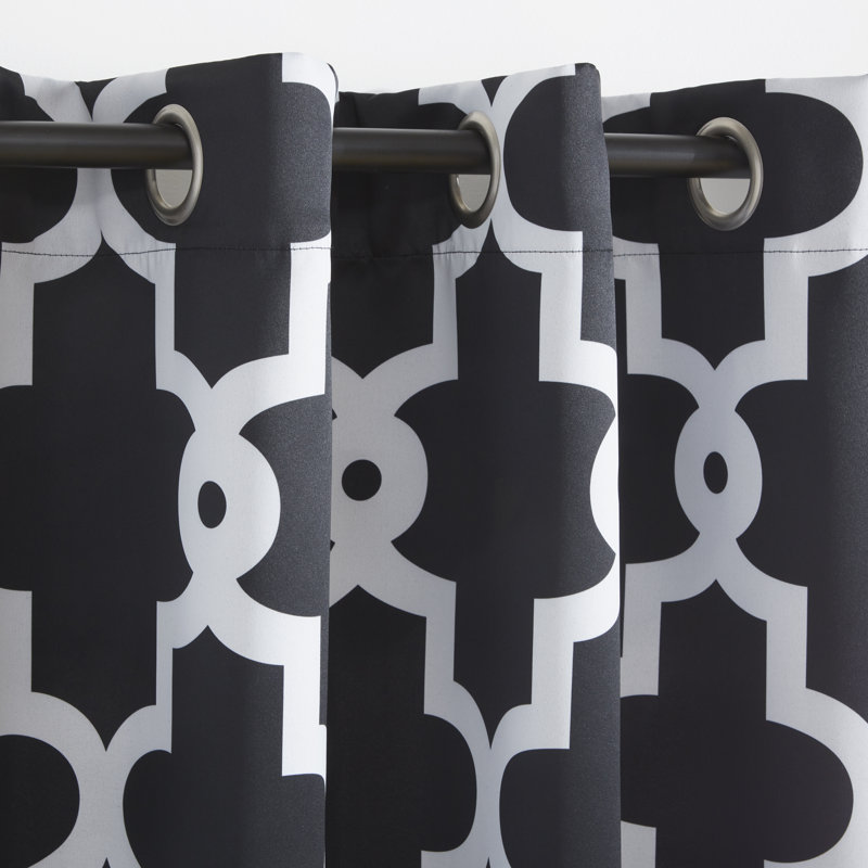 Curtain Pair, Black