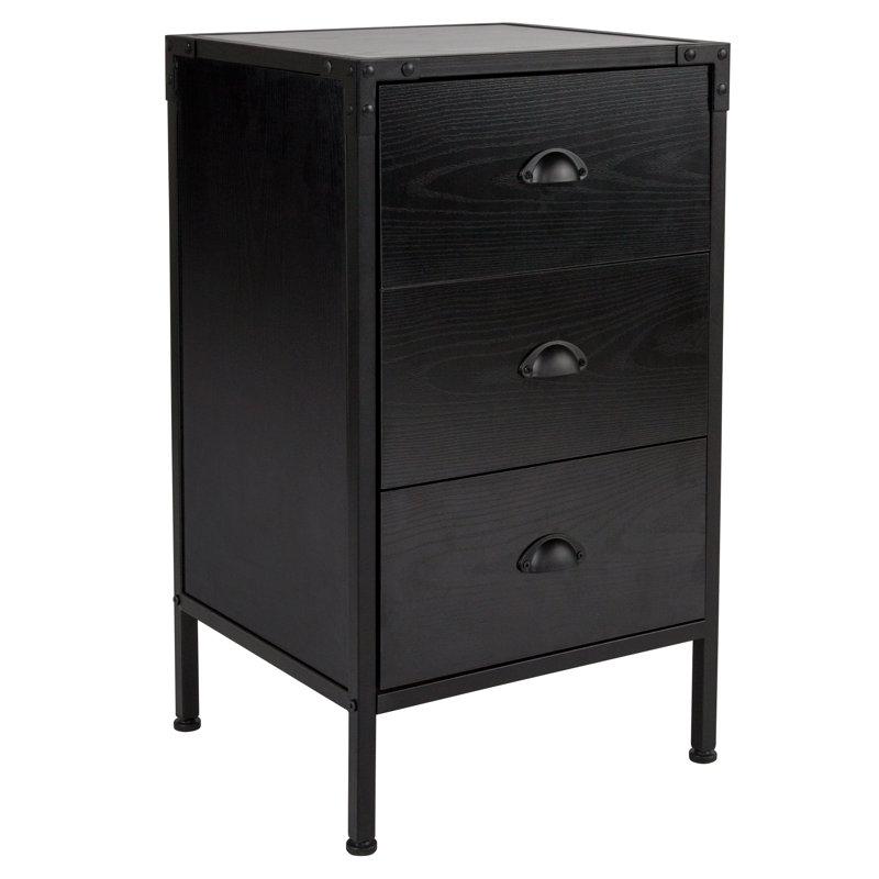 commode décorative 3 tiroirs Katharina