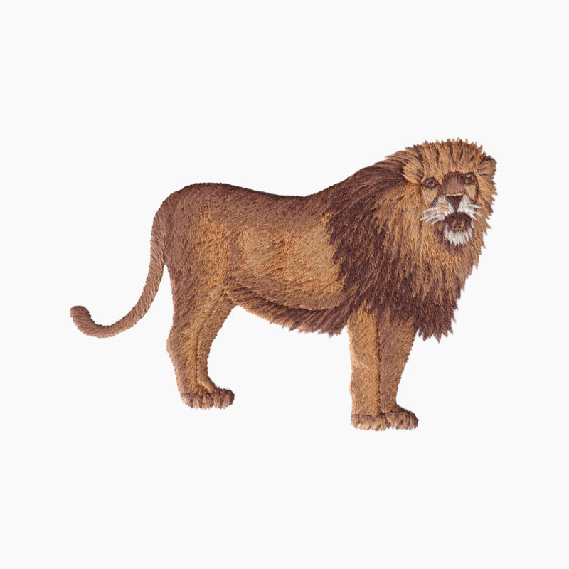 African Lion Tissue Box Cover