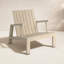 Dorsey Outdoor Teak Adirondack Lounge Chair-138602909