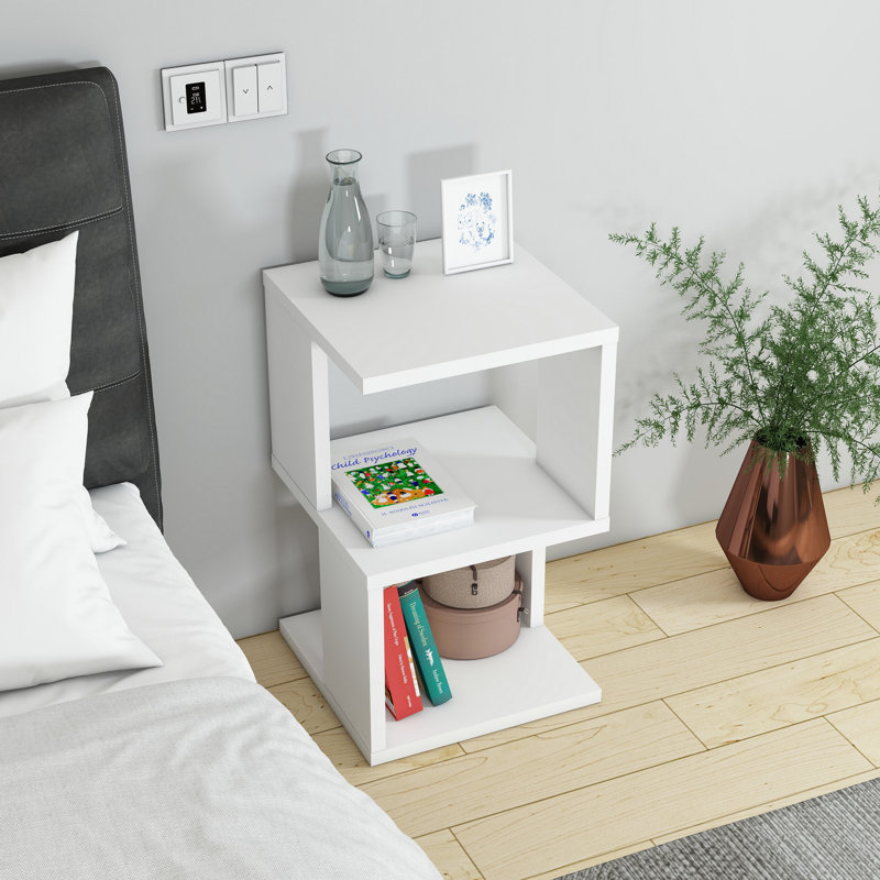 Table de nuit, Blanc