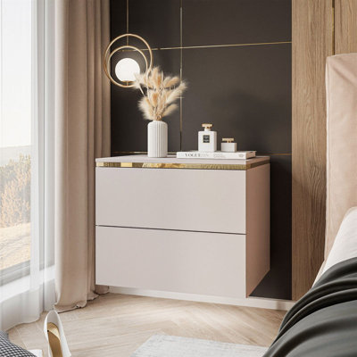 50 cm W Bedside Table