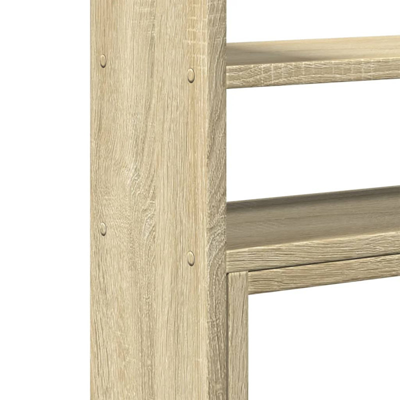 Shantee Manufactured Wood Desk Organiser, Sonoma Oak