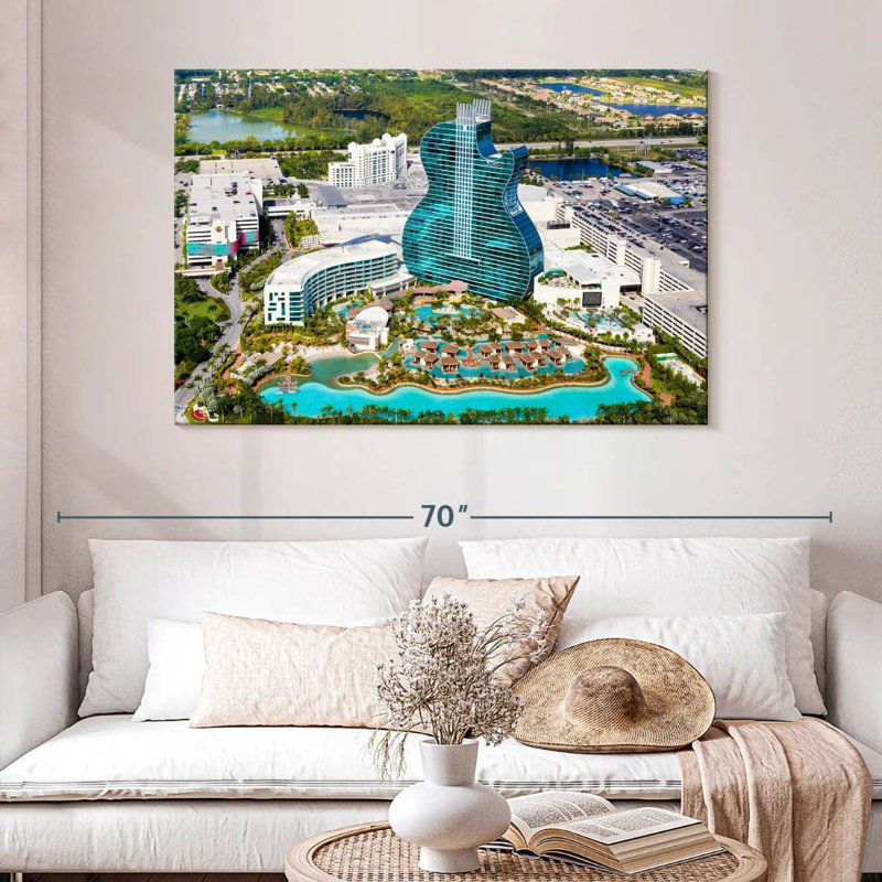 Sireci Florida Architecture, 32" H x 48" W