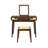 Cristopher 2-Drawer Vanity With Stool