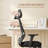 Foldable Office Chair, Ergonomic Mesh Task Chair with Recline Function, Office Chair with 2D Headrest , 4D Armrest and Footrest, Adjustable Height & Lumbar Support-582251873
