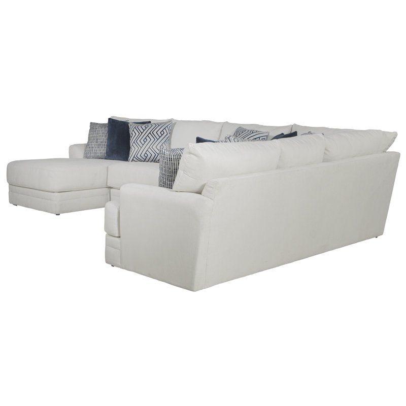 Mazekine Upholstered U-Shaped Sectional, Left Hand Facing