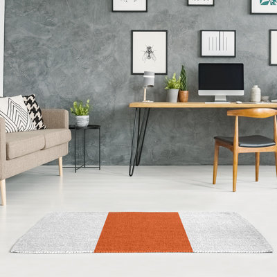 Tapis de zone orange