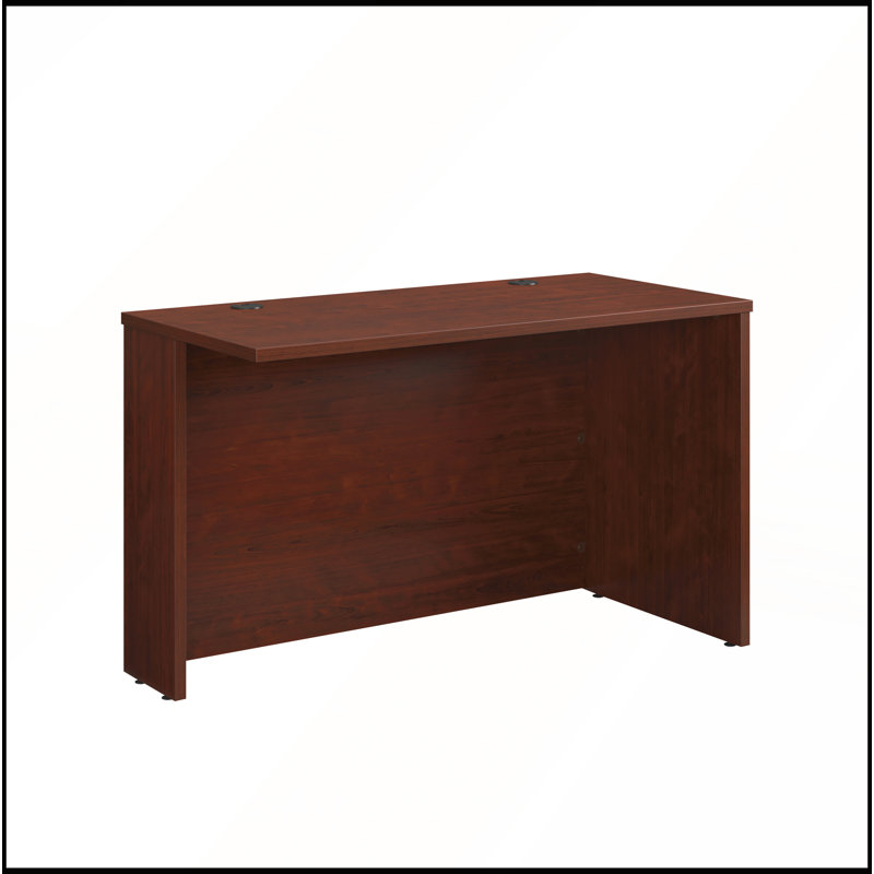 Bureau spacieux de 48 po x 24 po avec plateau en mélamine durable et gestion des câbles intégrée pour les espaces de travail modernes