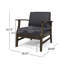Parfait pour se prélasser, fauteuil d'appoint confortable pour le salon-2042732555-2042732554-2038216587