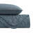 Pebble Quilted Oversized lightweight Prewash Microfiber Quilt Set-1622993475-1622993484