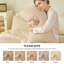 Elegant Duvet Cover Set, Suitable for Year-Round Bedroom Styling, Featuring a Easy Waffle Weave Design That Matches Your Quilt (Comforter Insert Not Included),White-125526762