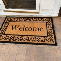 Stansel Plain Outdoor Door Mat Charlton Home Mat Size: 2'6 x 4